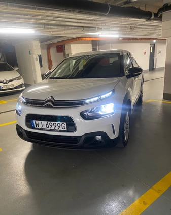 Citroen C4 Cactus cena 50999 przebieg: 54000, rok produkcji 2018 z Warszawa małe 301